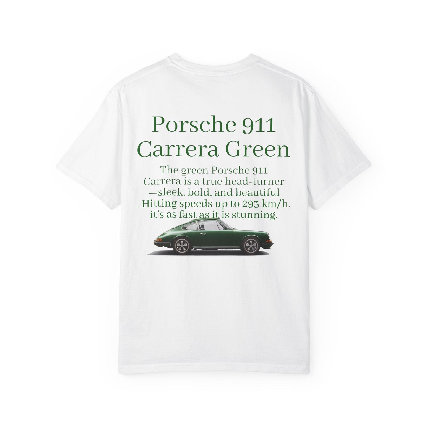 Green Porsche 911 tee