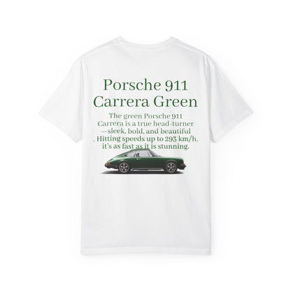 Green Porsche 911 tee