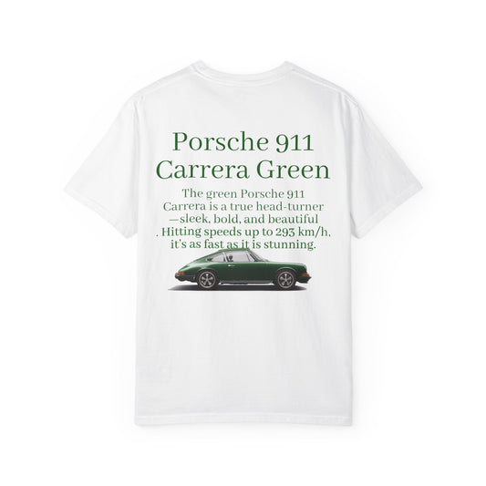 Green Porsche 911 tee