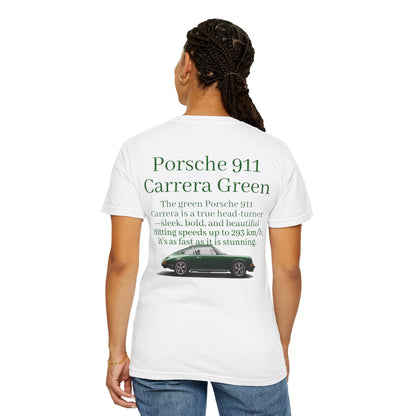 Green Porsche 911 tee